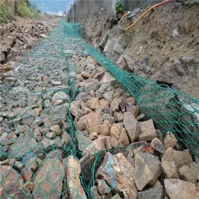 覆塑格賓石籠網(wǎng)兜 覆塑格賓石籠網(wǎng)兜