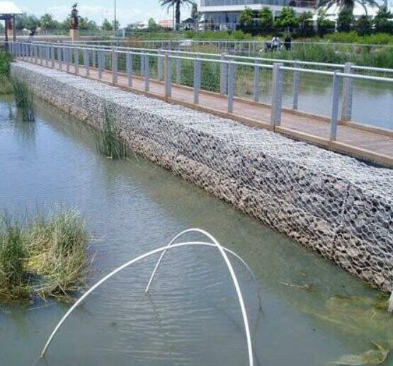 景觀石籠網(wǎng)實(shí)景 景觀石籠網(wǎng)實(shí)景