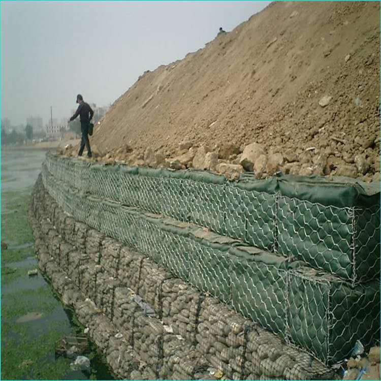 格賓網(wǎng)護(hù)岸-擋墻式 格賓網(wǎng)護(hù)岸-擋墻式