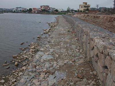 堤防固濱籠 堤防固濱籠