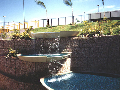 石籠網(wǎng)擋墻 石籠網(wǎng)擋墻