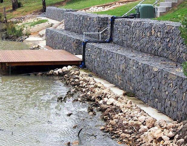 加筋格賓擋墻 加筋格賓擋墻