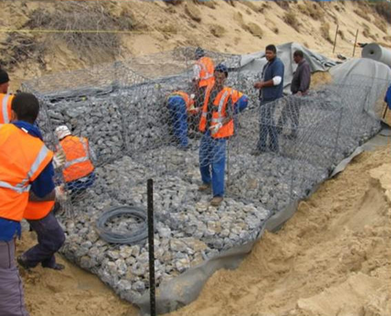 格賓石籠護(hù)腳 格賓石籠護(hù)腳