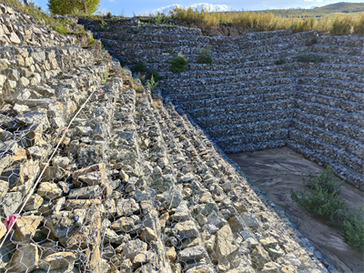 鍍高爾凡格賓網護堤 鍍高爾凡格賓網護堤