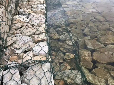 覆塑鋼絲石籠 覆塑鋼絲石籠